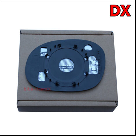 Piastra specchio retrovisore termica lato dx-passeggero peugeot 1007 (1/2)