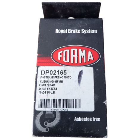 Pastigle freno moto per suzuki 900 fr rr (1/4)