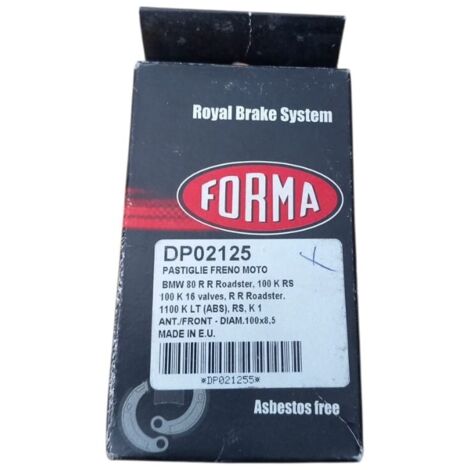 Pastigle freno moto per bmw 80 r r roadster, 1000 k rs, 100 k 16 valves (1/4)