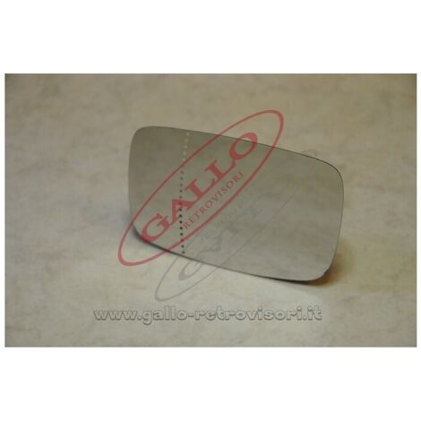 Vetro specchietto esterno lato dx compatibile con ford fiesta dal 1997 al 2001