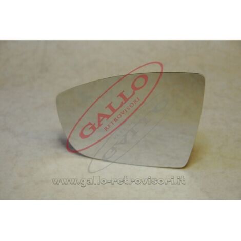 Vetro specchietto esterno lato dx compatibile con ford s-max dal 2006 al 2015