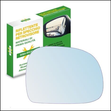 Vetro specchio retrovisore lato dx compatibile per opel sintra (195x145mm) (1/2)
