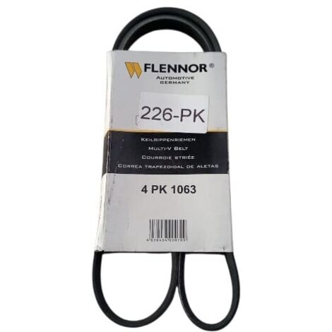 4pk1063 cinghia poly-v alternatore servizi marca flennor (1/5)