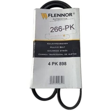 4pk898 cinghia poly-v alternatore servizi marca flennor (1/5)