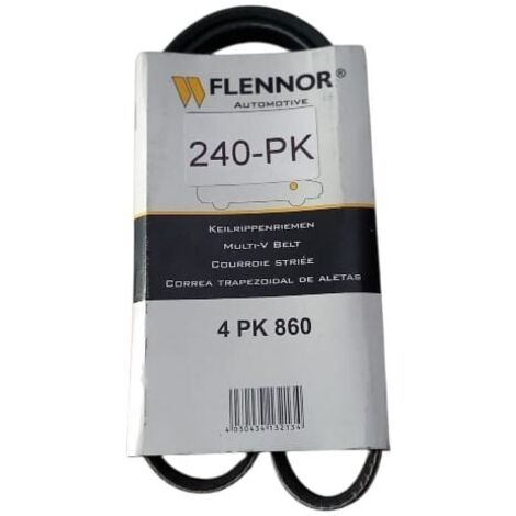 4pk860 cinghia poly-v alternatore servizi marca flennor (1/5)