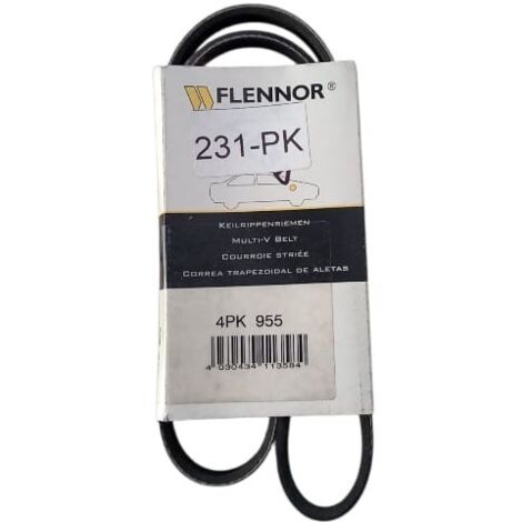 4pk955 cinghia poly-v alternatore servizi marca flennor (1/5)
