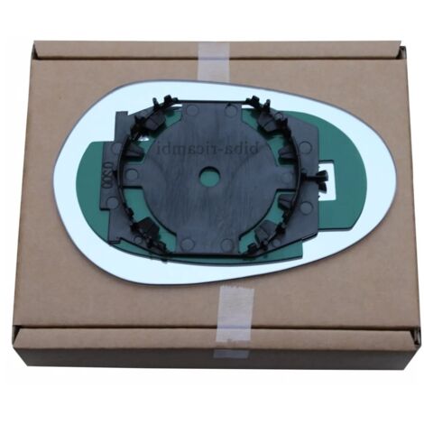Specchio piastra specchio specchietto sx vetro vetrino lancia ypsilon 2003-2006 (1/4)