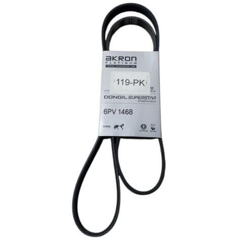 6pk1468 cinghia poly-v alternatore servizi marca akron (1/5)