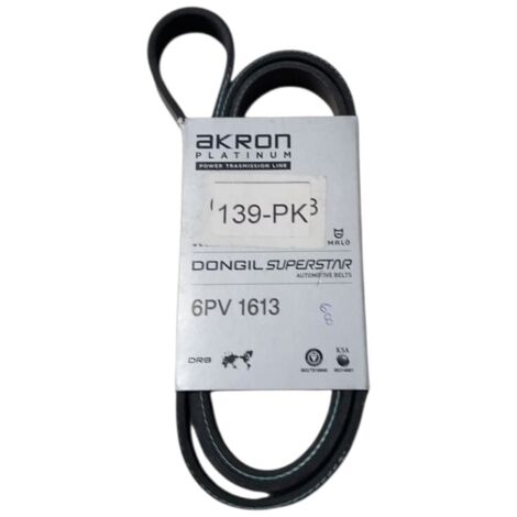 6pk1613 cinghia poly-v alternatore servizi marca akron (1/5)