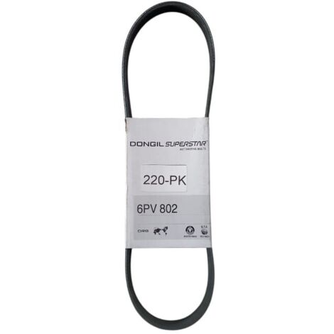 6pk802 cinghia poly-v alternatore servizi marca dongil superstar (1/5)