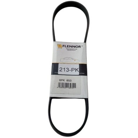 6pk853 cinghia poly-v alternatore servizi marca flennor (1/5)