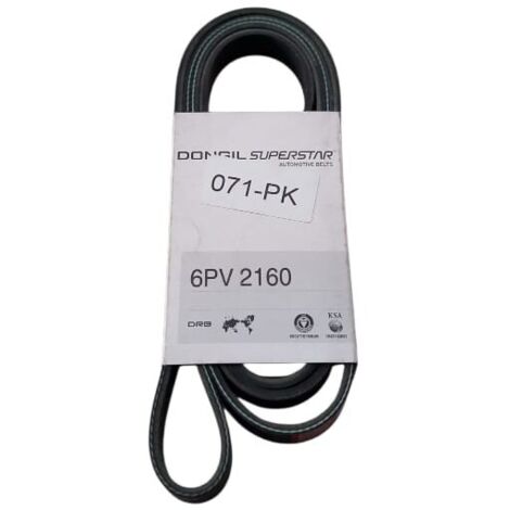 6pk2160 cinghia poly-v alternatore servizi marca dongil superstar (1/5)