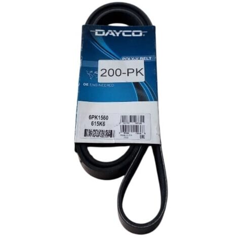 6pk1560 cinghia poly-v alternatore servizi marca dayco (1/5)