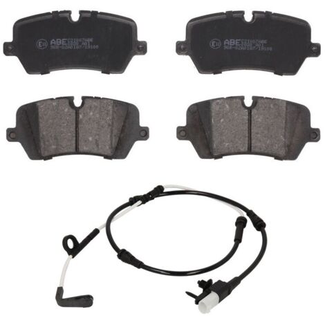 Kit 4 pastiglie freno + 1 sensore posteriori per land rover range rover sport (1/4)