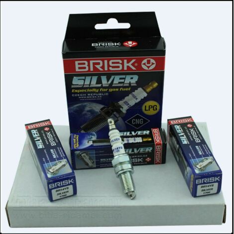 Kit 4 candele specifiche gpl metano adattabile fiat siena (178) dal 1996-2013 (1/2)