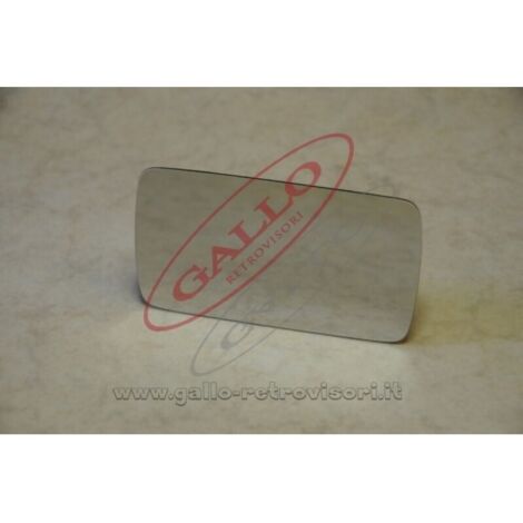 Vetro specchietto esterno lato dx compatibile con fiat uno fino al 1989