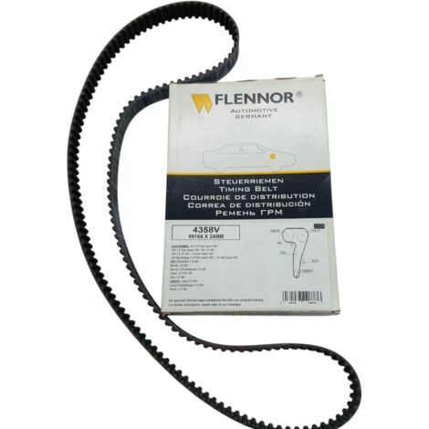 4358v flennor cinghia distribuzione denti 166 x 24 mm (1/4)