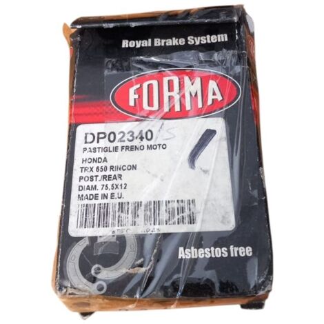 Pastigle freno sinterizzate per honda trx 650 rincon (1/4)