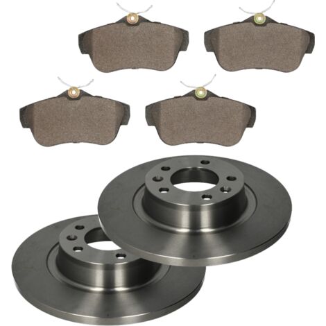 Dischi pastiglie freno posteriori compatibile per peugeot expert tepee 2007-
