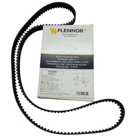 4324v flennor cinghia distribuzione denti 163 x 25,4 mm (1/4)