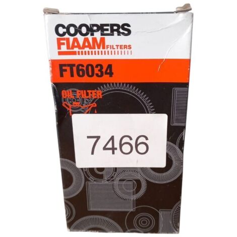 Filtro olio motore marca coopers fiaam codice filtro ft6034
