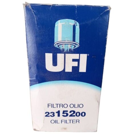 Filtro olio motore marca ufi codice filtro 2315200