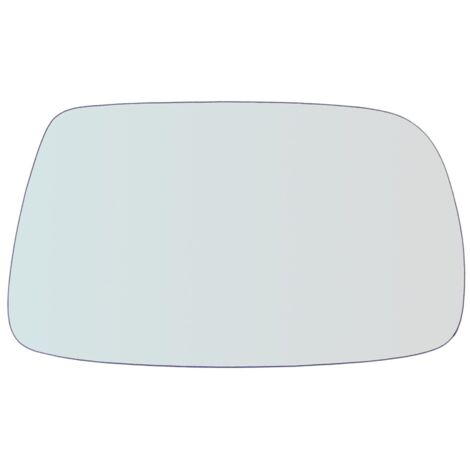 Vetro specchio nudo adesivo lato dx-passeggero per toyota yaris i (p1) 19992005 (1/4)