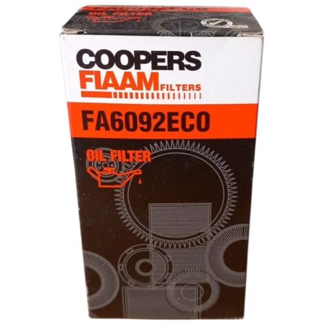 Filtro olio motore marca coopers fiaam codice filtro fa6092eco