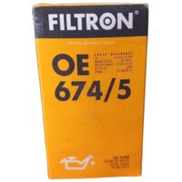 Filtro olio motore marca filtron codice filtro oe 674/5