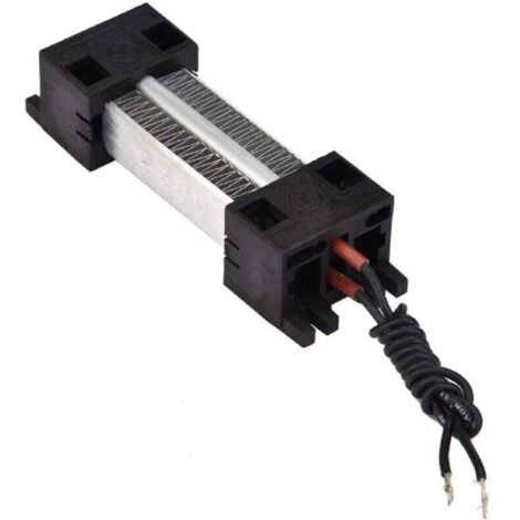 Réchauffeur d'air en Céramique,Réchauffeur d'air en Céramique PTC Isolé Élément Chauffant PTC Thermostat en Céramique Isolé 220V 100W