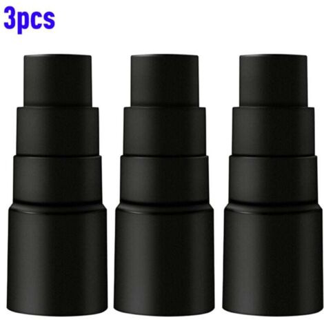 Adaptateur 3 pièces pour tube d'extraction adaptateur réducteur pour outil perceuse d'aspiration de poussière scie sauteuse scie circulaire ponceuse excentrique perceuse d'établi (1/5)