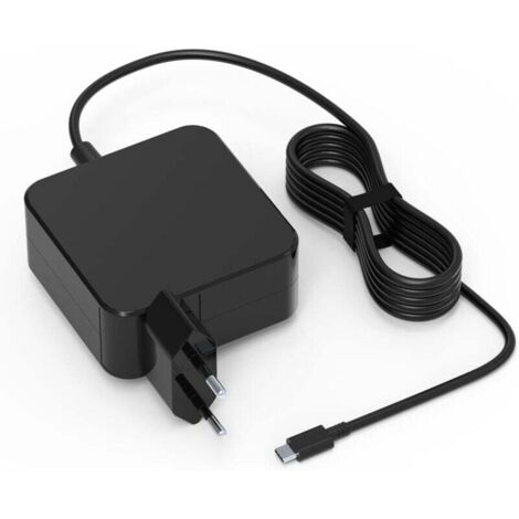 65W USB C Chargeur Type C Alimentation Adaptateur pour MacBook Pro/Air, Lenovo Thinkpad,HP Chromebook,ASUS, Acer,Huawei Matebook, Xiaomi Air,Samsung Chromebook Plus, Tablettes Cordon d'alimentation,LA