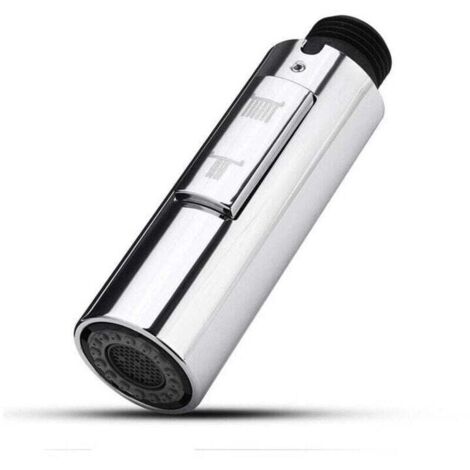 Ulisem universel G 1/2 Tête de robinet de cuisine, robinet Douchette pièce de rechange, réglages de pulvérisateur Pomme de douche pour salle de bain robinet mitigeur de cuisine, finition chromée (1/5)