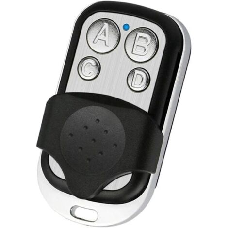 Duplicateur de clé de clonage à 4 canaux, télécommande sans fil 433 MHz, copie de code métallique pour gadgets, portail de voiture, garage