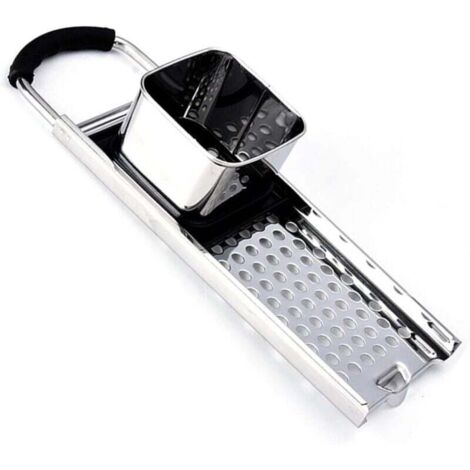 Rabot à Spätzle en INOX, Râpe Grille Passoire 32.5 x 11 x 6.5 cm pour Spätzle, Cuisine en Acier Inoxydable à Spätzle Machine à Nouilles Moule à Pâtes Outil de Cuisson