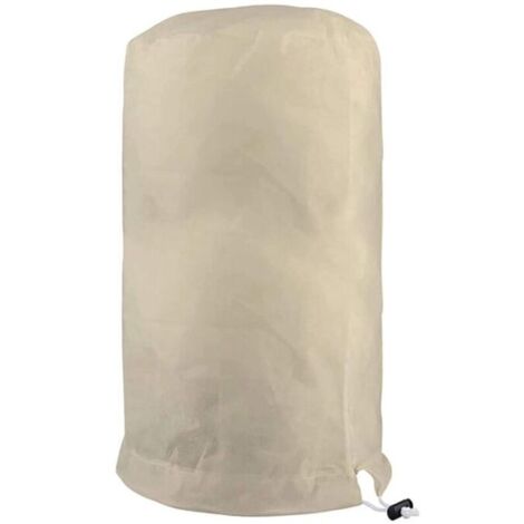 Voile D'hivernage Plante, Voile Hivernage Olivier, Voile Dhivernage Arbre, Housse De Protection Tomate Citronnier, Housse Hivernage Pour Plantes Sac Vegetaux Jardin Tissu Non Tissé (140×200cm, Beige1) (1/5)