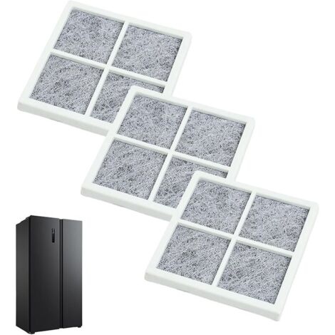 Filtre à air pour Réfrigérateur LG Pure n Fresh,3 Pcs filtres à air de rechange,LG Pure Fresh,pour Réfrigérateur/Réfrigérateur/Purificateur d'air LG LT120F,ADQ73214405,ADQ73214404,ADQ73214408