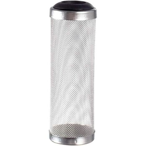 Garde de Filtre Maille Protection, Filtre en Acier Inoxydable Entrée Gaine Filtre d'Aquarium Réservoir de Poisson Grille Filtre Protecteur pour Poissons Crevettes Accessoire Aquarium, 16mm (1/5)
