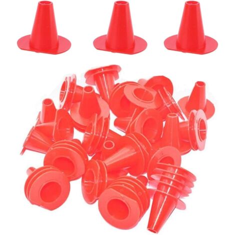 Lot de 50 évasions Cone Bee  Équipement pratique de fuite de ruche  Quantité suffisante de périphérique d'évasion Bee Nest Door Access In Out Control Tool
