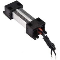 Réchauffeur d'air en Céramique,Réchauffeur d'air en Céramique PTC Isolé Élément Chauffant PTC Thermostat en Céramique Isolé 220V 100W