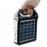 Chargeur USB de système de générateur de stockage d'énergie de panneau solaire Rechargeable portatif de 6V avec le Kit de système d'alimentation solaire à la maison d'éclairage de lampe