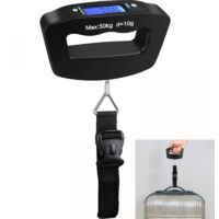 Pèse Bagage Électroniques, balance électronique suspendue 50 kg/110 lb, balance à bagages numérique portable pour Bagages Accessoire de Voyage, voyage à domicile