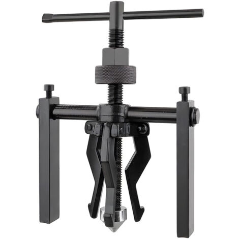 Extracteur de roulement intérieur à 3 mâchoires – Acier 45 traité – Pour démontage roulements automobiles et motos – Accessoires inclus