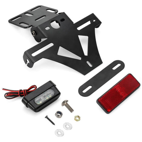 Kennzeichenhalterung für Motorräder, Kennzeichenhalterung für Autos mit Kennzeichenbeleuchtung, universelle Blinkerhalterung für Motorradrücklicht, für MT01, MT07, MT09, Sportster Z900 SV650