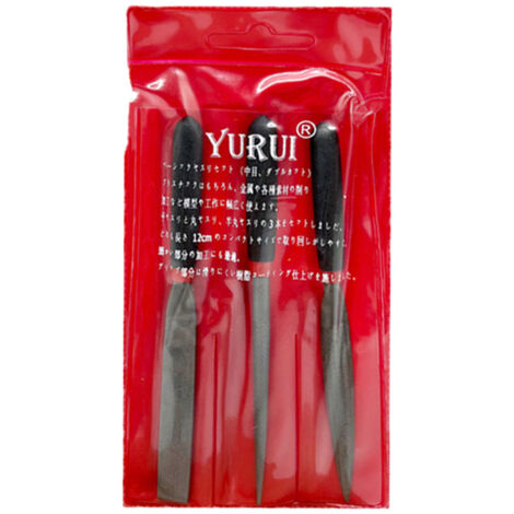 Set mit 3 mittelfeinen Feilen – 118 mm lang – Dieses Produkt der Marke Yozhiqu ist neu. (1/5)