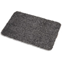 Zerbino antipolvere 50 x 80 cm, lavabile in lavatrice, antiscivolo, in morbida microfibra assorbente, adatto per porte d'ingresso e corridoi per cani