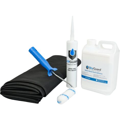 Skyguard Shed Roof Kit - EPDM Rubber Roofing Kit for Sheds & Outbuildings (2.1m x 1.8m)