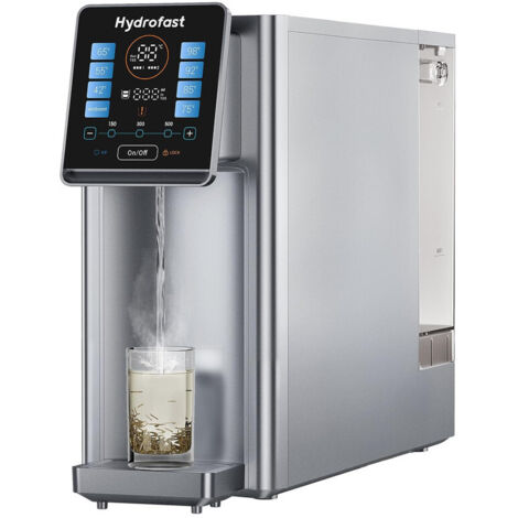 Hydrofast W100 – Eau Chaude/Froide, 8 Températures, Osmose 6 Niveaux