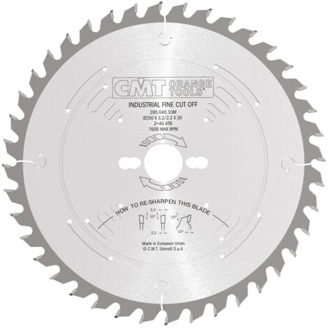 285.072.12R SIERRA CIRCULAR 300X3.2X35 Z=72 ATB 10°