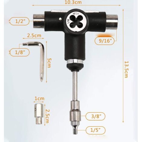 Lot De 8 Vis Et Fixations De Rechange Pour Réparation Skateboard - 25mm